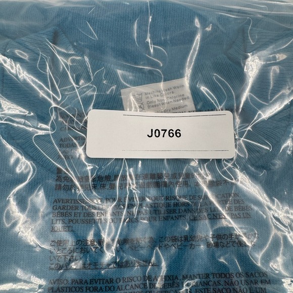 Vintage Hanes Newberg Friends Church Sweatshirt Teal Blue Made in USA Large - Picture 7 of 7